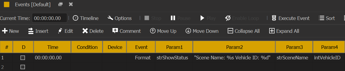 Format example